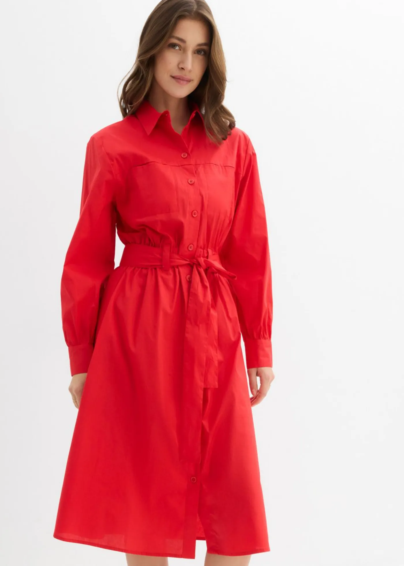 bonprix bonprix Vestidos>Vestido camisero fresa