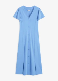 Mujer bonprix bonprix Vestido camisero con abertura