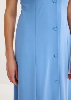 Mujer bonprix bonprix Vestido camisero con abertura