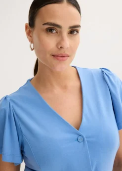Mujer bonprix bonprix Vestido camisero con abertura