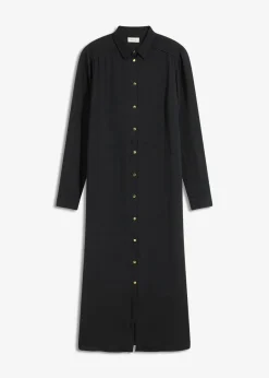 Mujer bonprix bonprix Vestido camisero con encaje en escalera