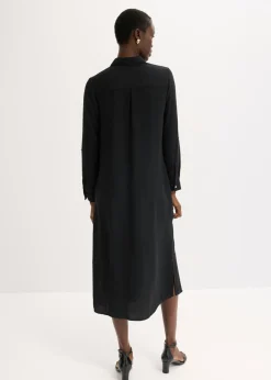 Mujer bonprix bonprix Vestido camisero con encaje en escalera