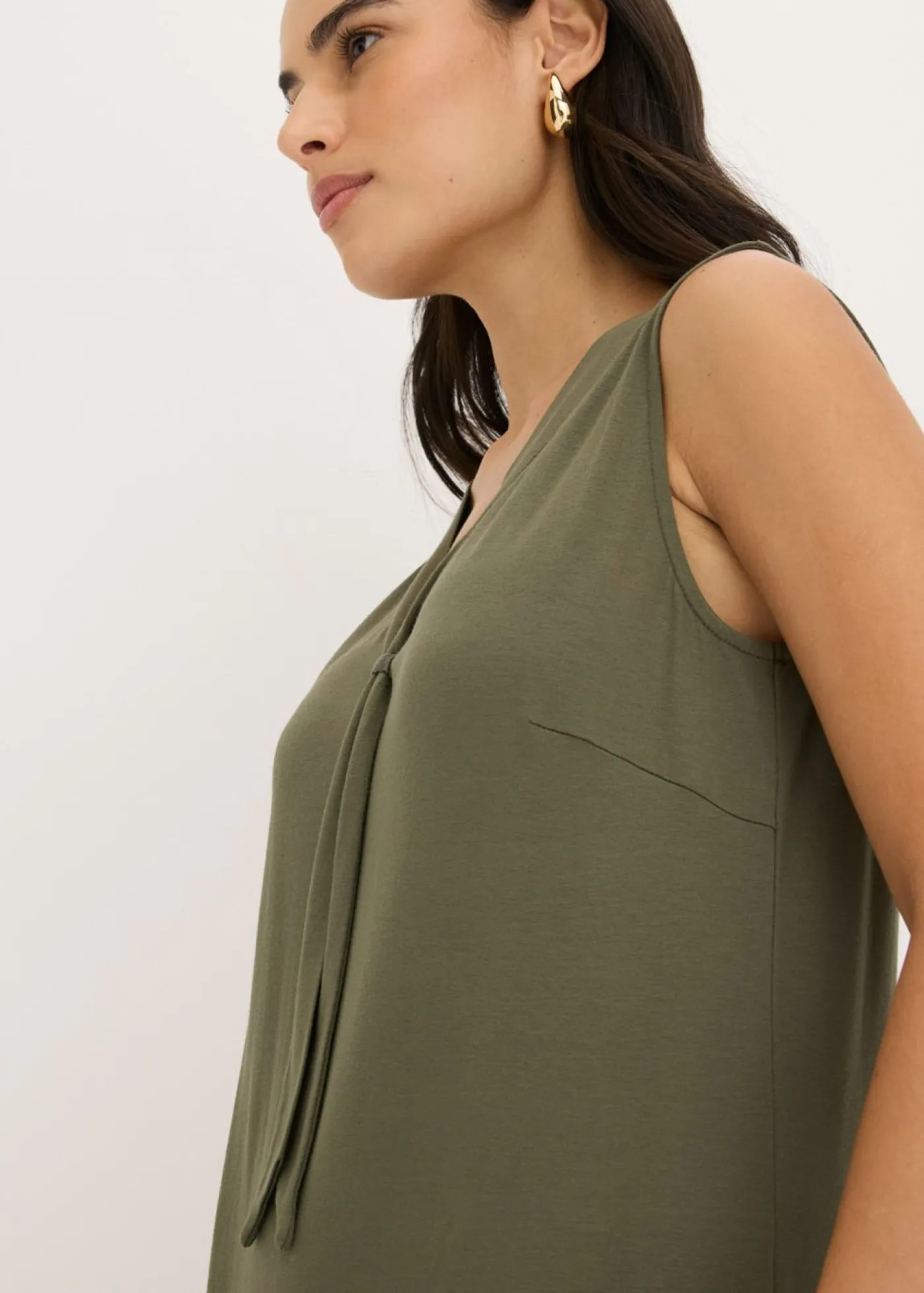 Mujer bonprix bonprix Vestido camisero con lazo