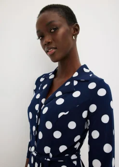 Mujer bonprix bonprix Vestido camisero con lazo (2 piezas)