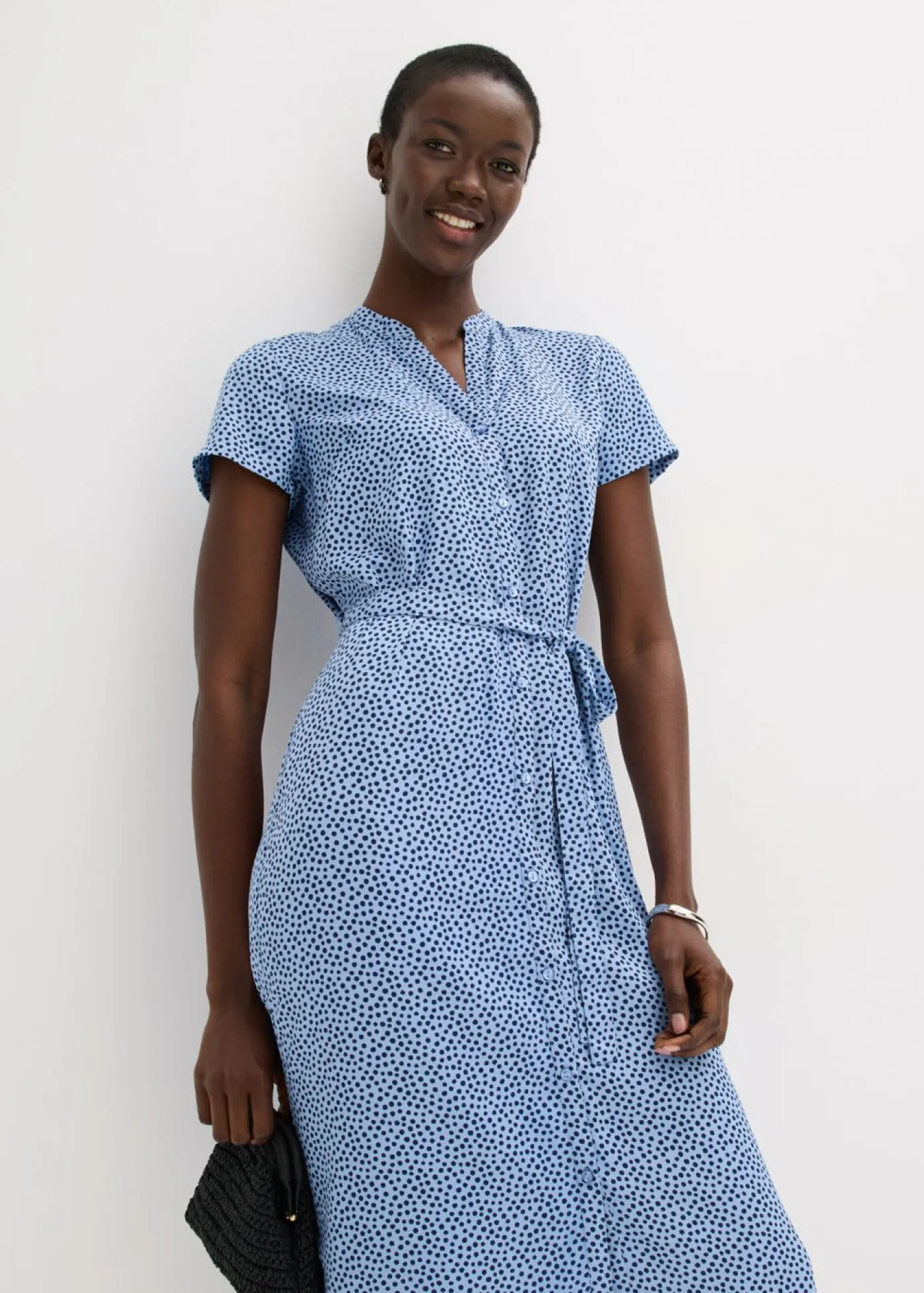 Mujer bonprix bonprix Vestido camisero con lunares