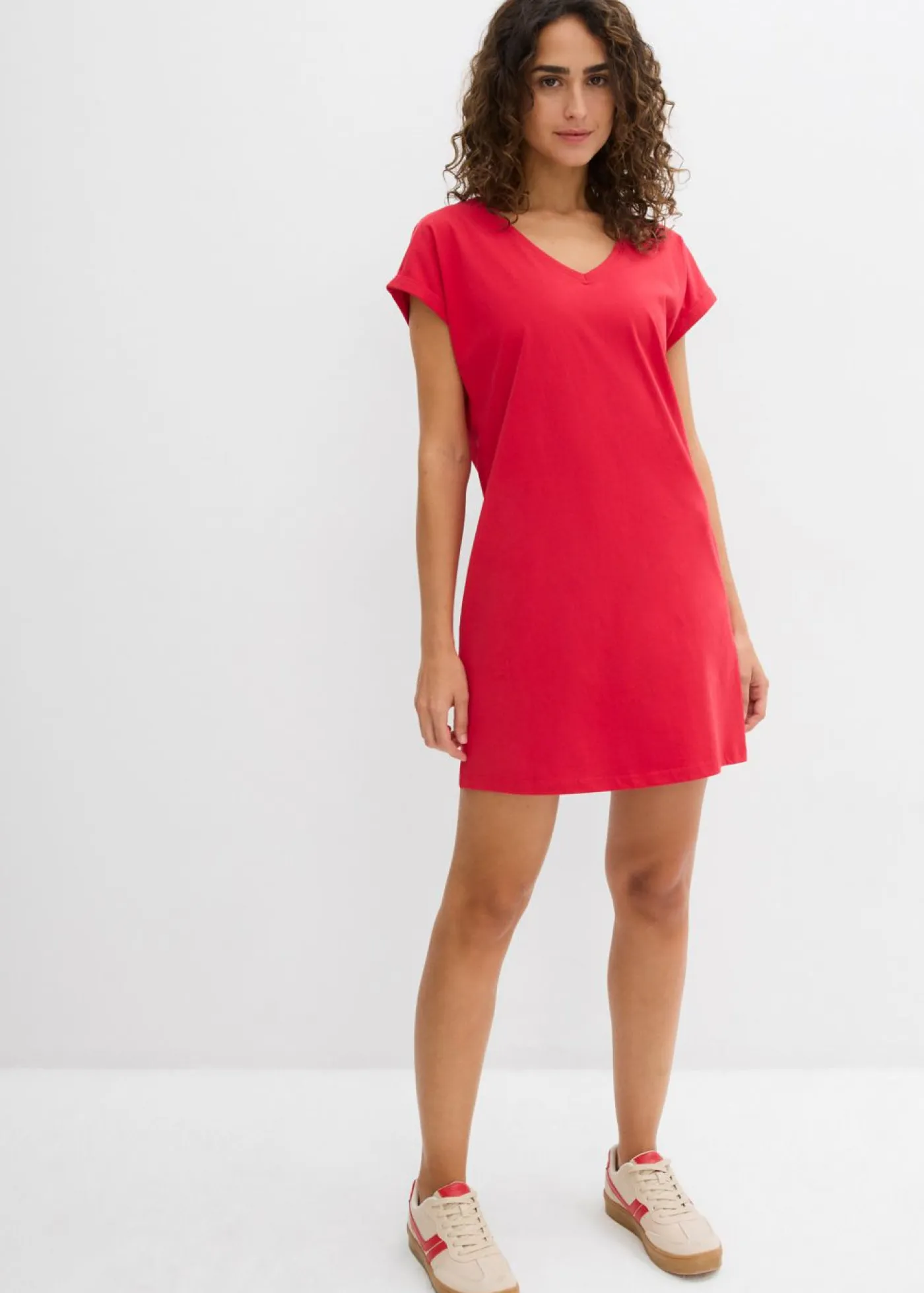 Mujer bonprix bonprix Vestido camisero de algodón orgánico puro (2 unidades)