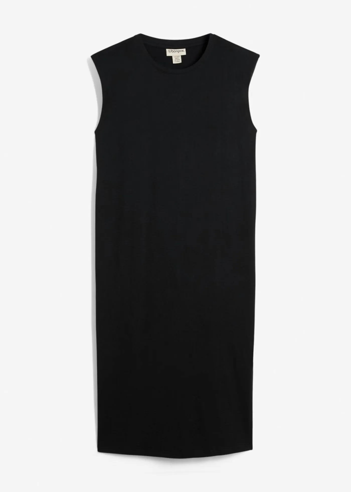 bonprix bonprix Básicos|Vestidos>Vestido camisero de algodón orgánico puro Negro