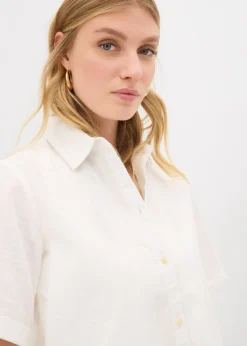 Mujer bonprix bonprix Vestido camisero de algodón puro