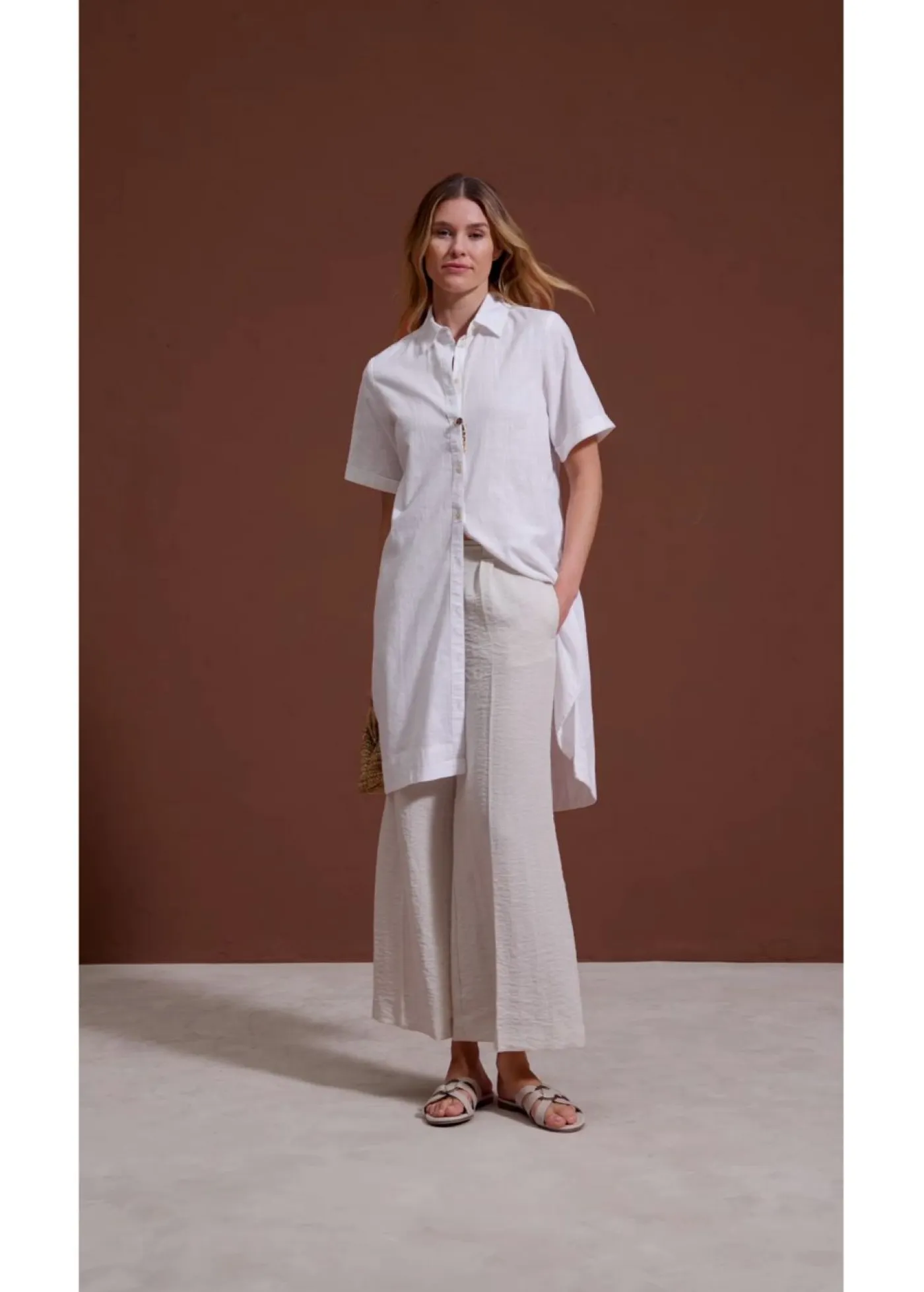 Mujer bonprix bonprix Vestido camisero de algodón puro