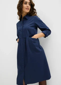 Mujer bonprix bonprix Vestido camisero de algodón puro