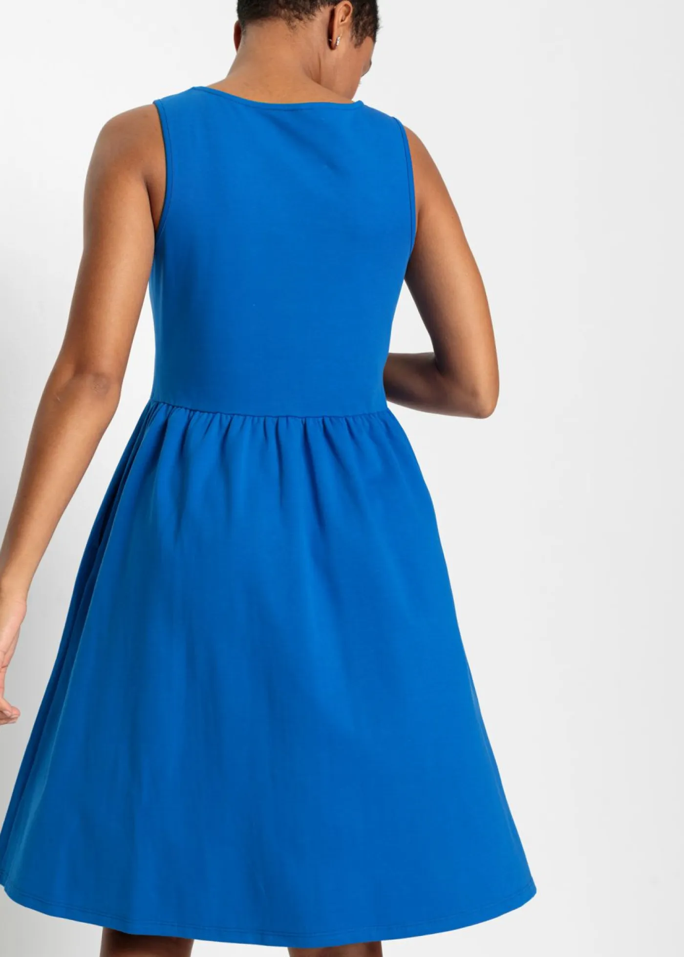 bonprix bonprix Vestidos>Vestido camisero de algodón puro con bolsillos Azur