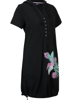 Mujer bonprix bonprix Vestido camisero de algodón, manga corta