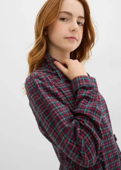 Niños bonprix bonprix Vestido camisero de franela