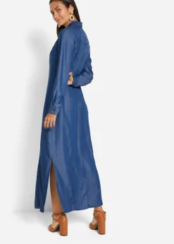 Mujer bonprix bonprix Vestido camisero de lyocell TENCEL鈩