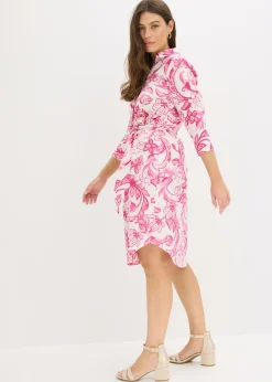 Mujer bonprix bonprix Vestido camisero de mezcla de algodón