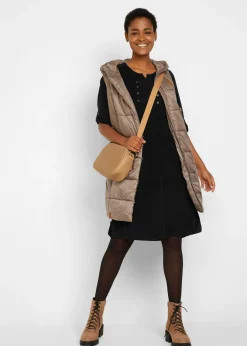 Mujer bonprix bonprix Vestido camisero de pana de algodón puro