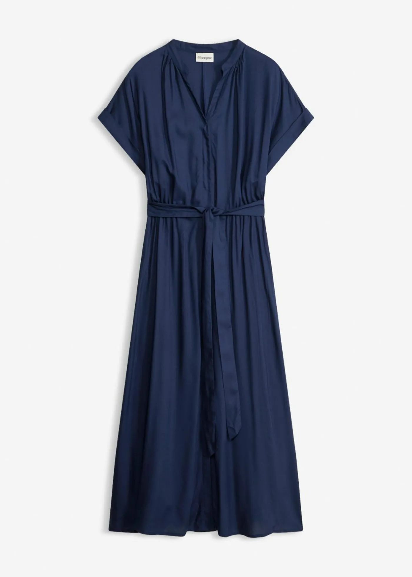 Mujer bonprix bonprix Vestido camisero de viscosa fluida