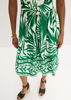 Mujer bonprix bonprix Vestido camisero de viscosa fluida