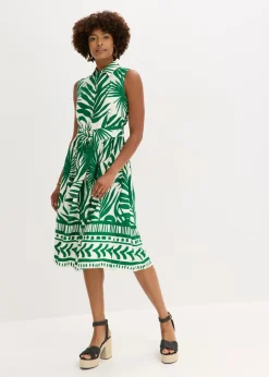 Mujer bonprix bonprix Vestido camisero de viscosa fluida