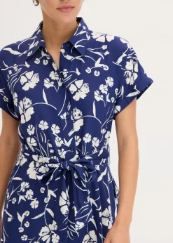 Mujer bonprix bonprix Vestido camisero de viscosa pura