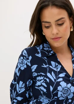 Mujer bonprix bonprix Vestido camisero de viscosa fluida