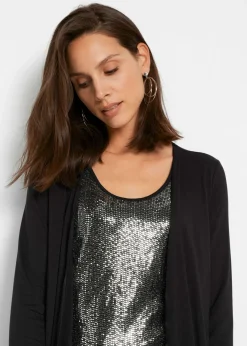 Mujer bonprix bonprix Vestido camisero de viscosa sostenible con aspecto doble