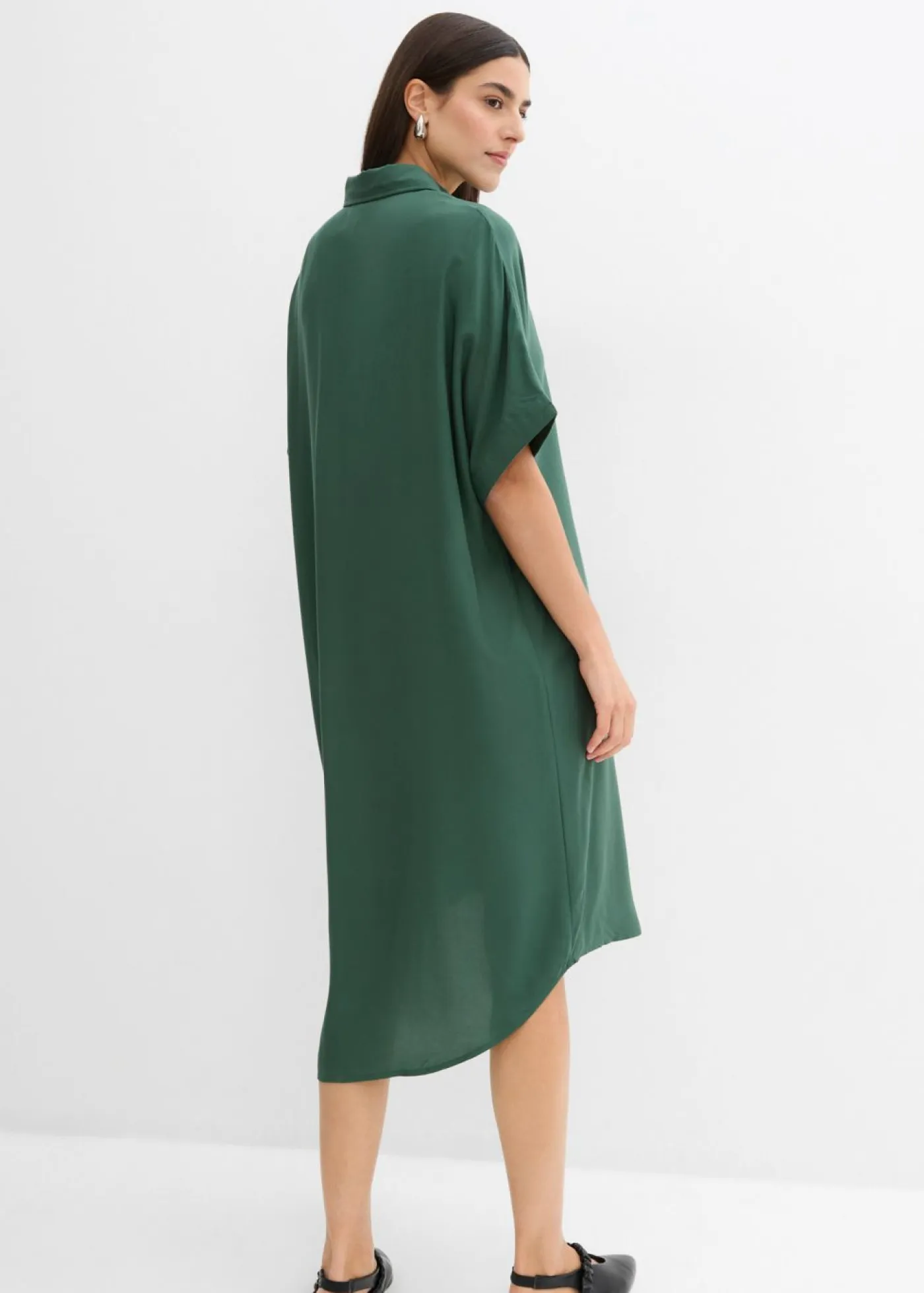 Mujer bonprix bonprix Vestido camisero de viscosa fina