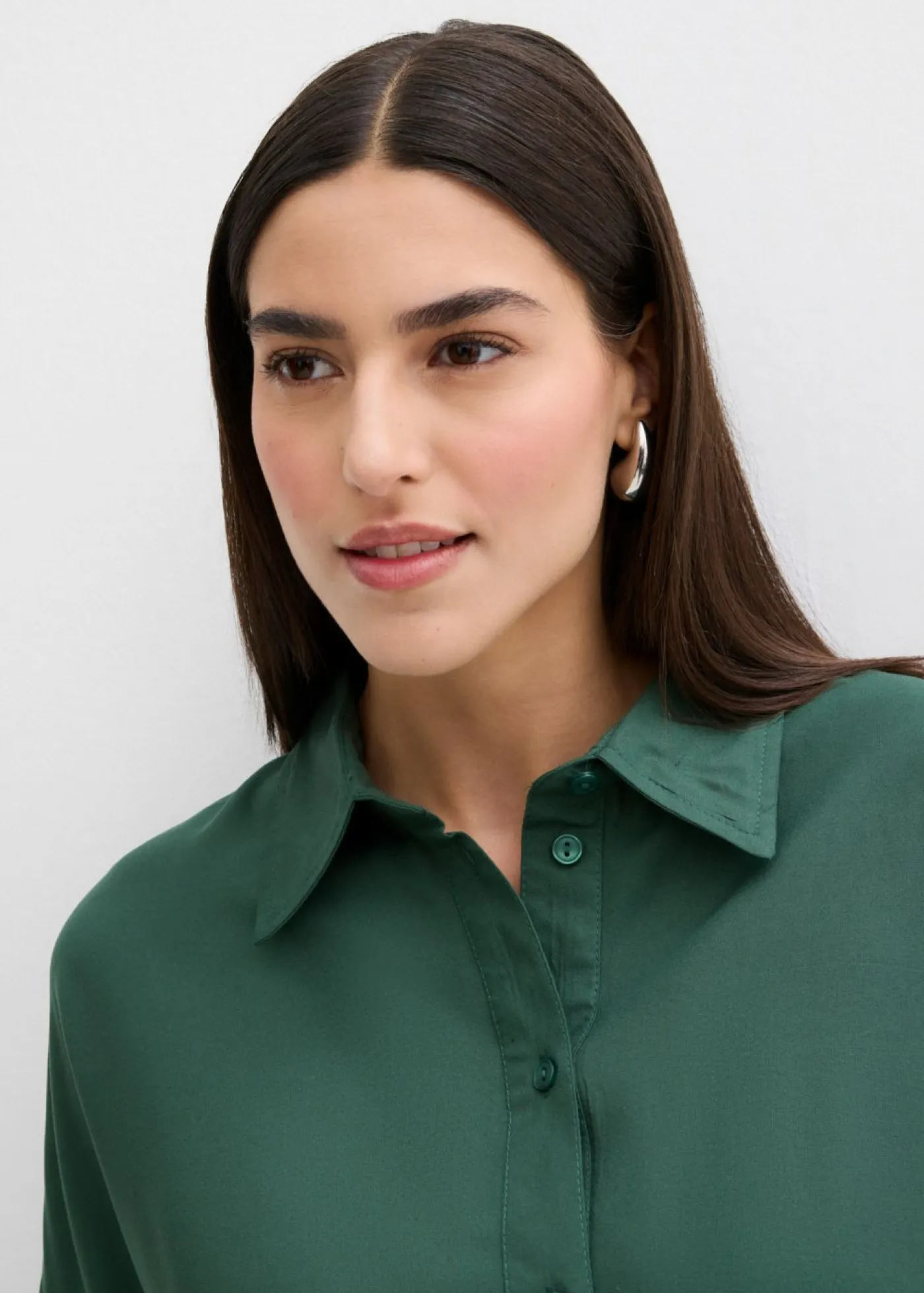 Mujer bonprix bonprix Vestido camisero de viscosa fina