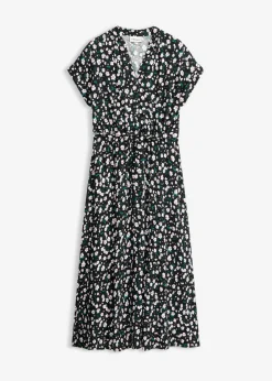 Mujer bonprix bonprix Vestido camisero de viscosa fluida