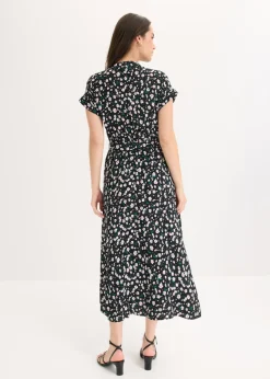 Mujer bonprix bonprix Vestido camisero de viscosa fluida