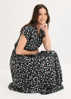 Mujer bonprix bonprix Vestido camisero de viscosa fluida