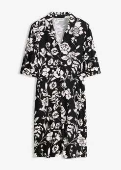 Mujer bonprix bonprix Vestido camisero de viscosa fluida