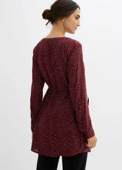 Mujer bonprix bonprix Vestido camisero premamá/de lactancia 2 en 1 de viscosa fluida