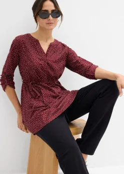 Mujer bonprix bonprix Vestido camisero premamá/de lactancia 2 en 1 de viscosa fluida