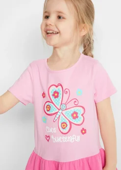 Niños bonprix bonprix Vestido camisero y vestido para muñeca (2 piezas) de algodón orgánico puro