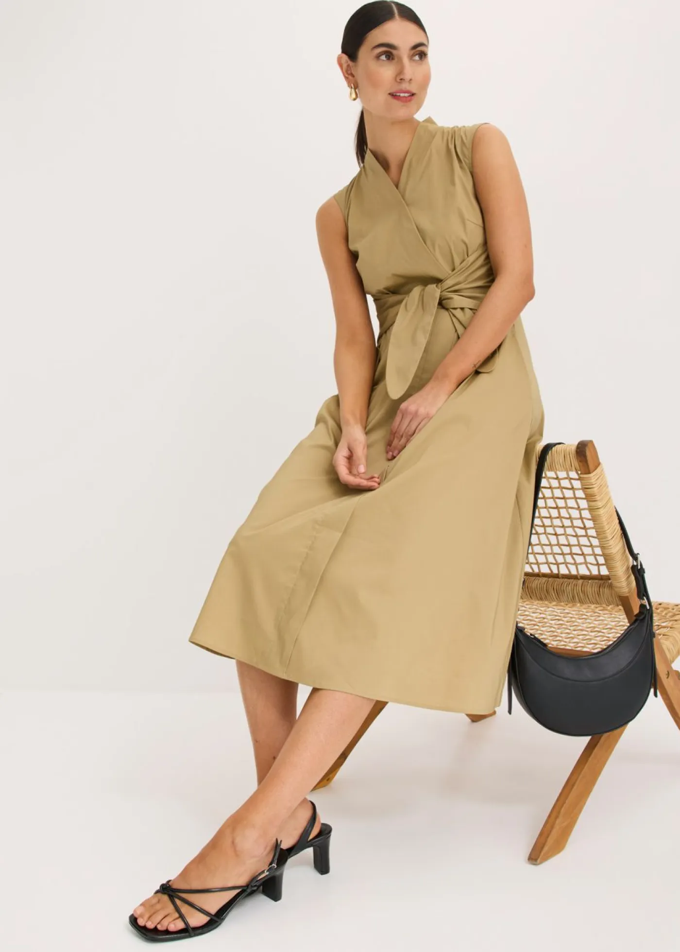 Mujer bonprix bonprix Vestido con detalle de cordón
