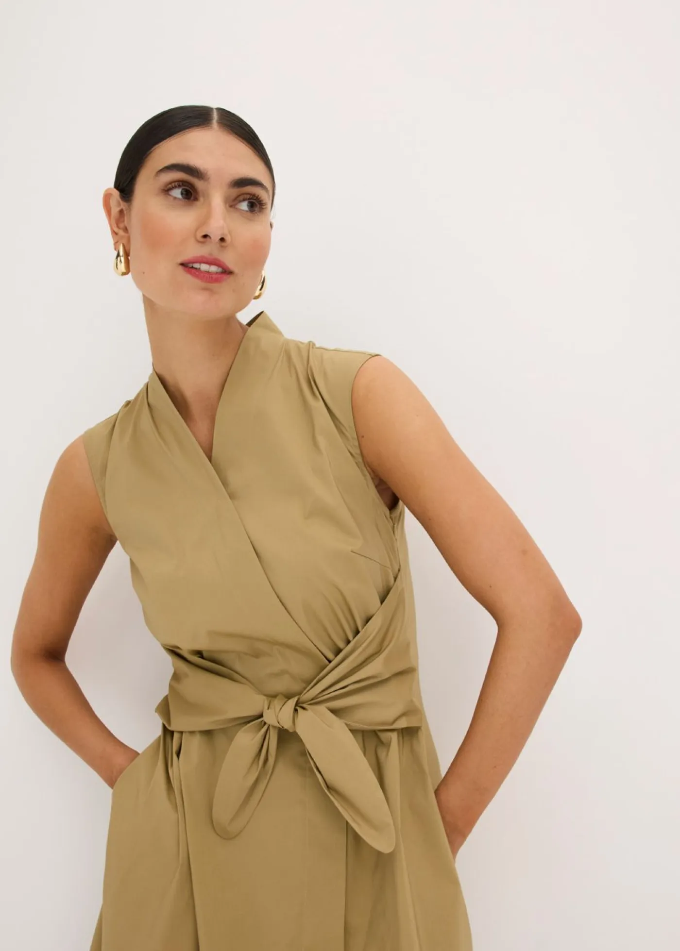 Mujer bonprix bonprix Vestido con detalle de cordón