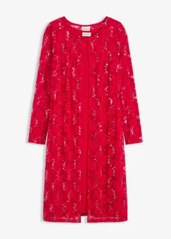 Mujer bonprix bonprix Vestido con encaje (2 piezas)