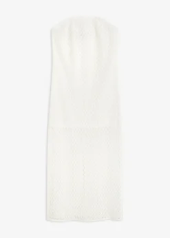 Mujer bonprix bonprix Vestido con hombros al descubierto y encaje