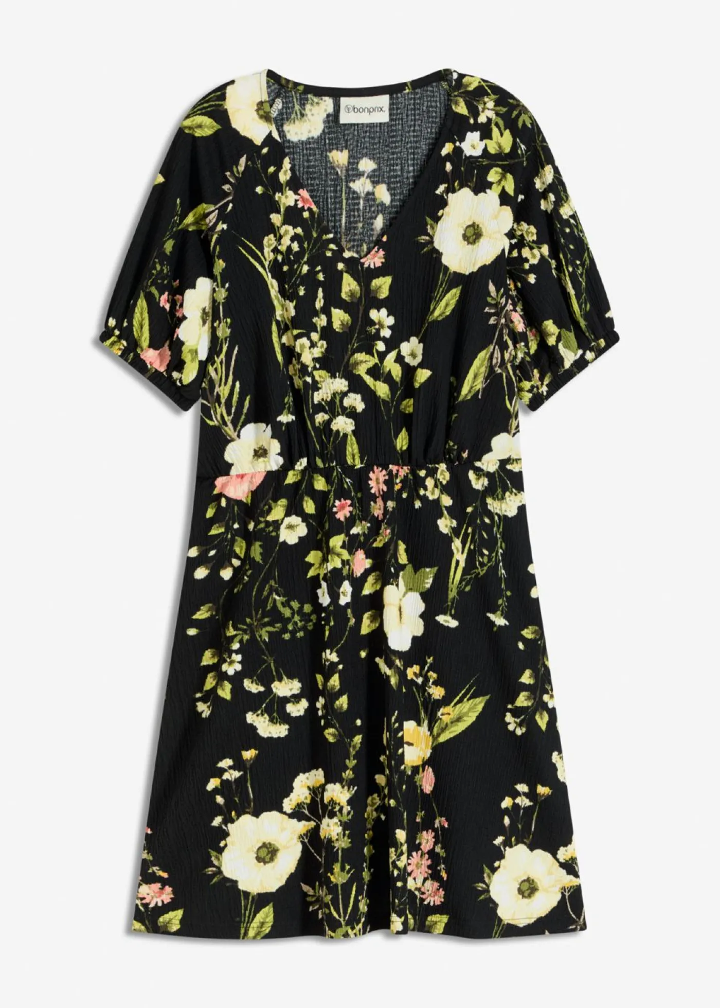 Mujer bonprix bonprix Vestido con mangas abullonadas