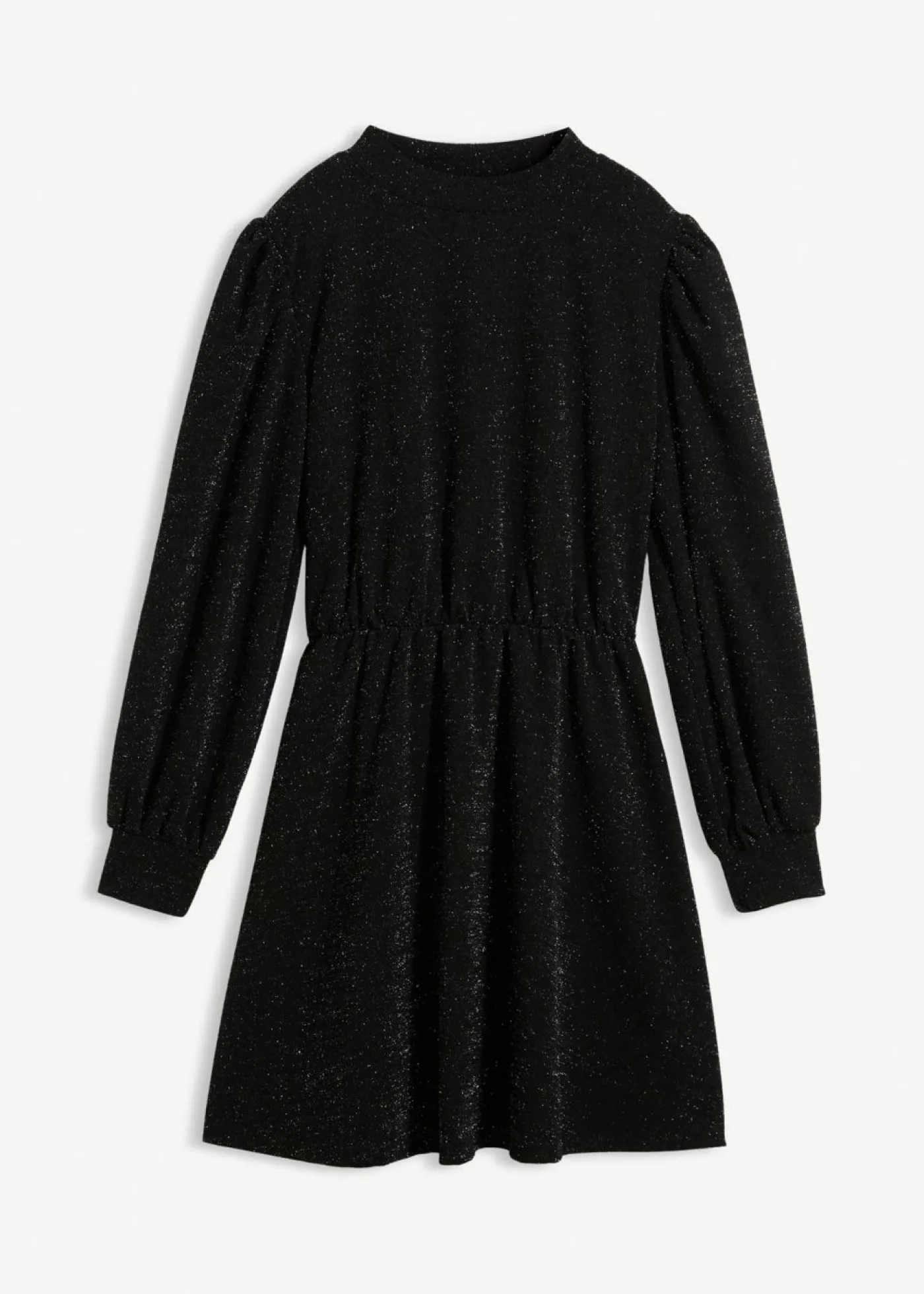 Mujer bonprix bonprix Vestido con purpurina de tejido interlock resistente