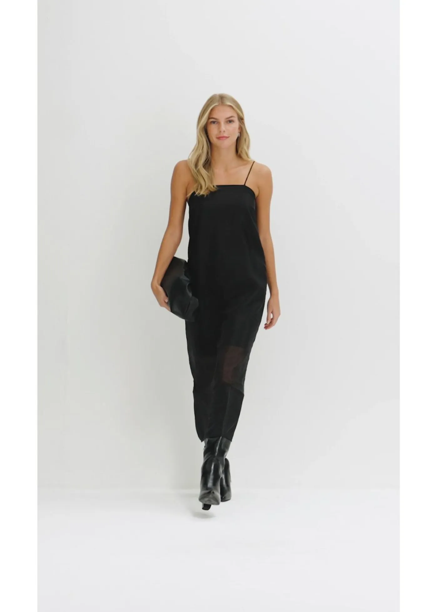 Mujer bonprix bonprix Vestido con tirantes finos