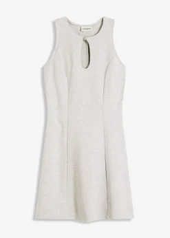 Mujer bonprix bonprix Vestido corto con botón decorativo