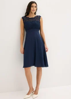 Mujer bonprix bonprix Vestido corto con encaje