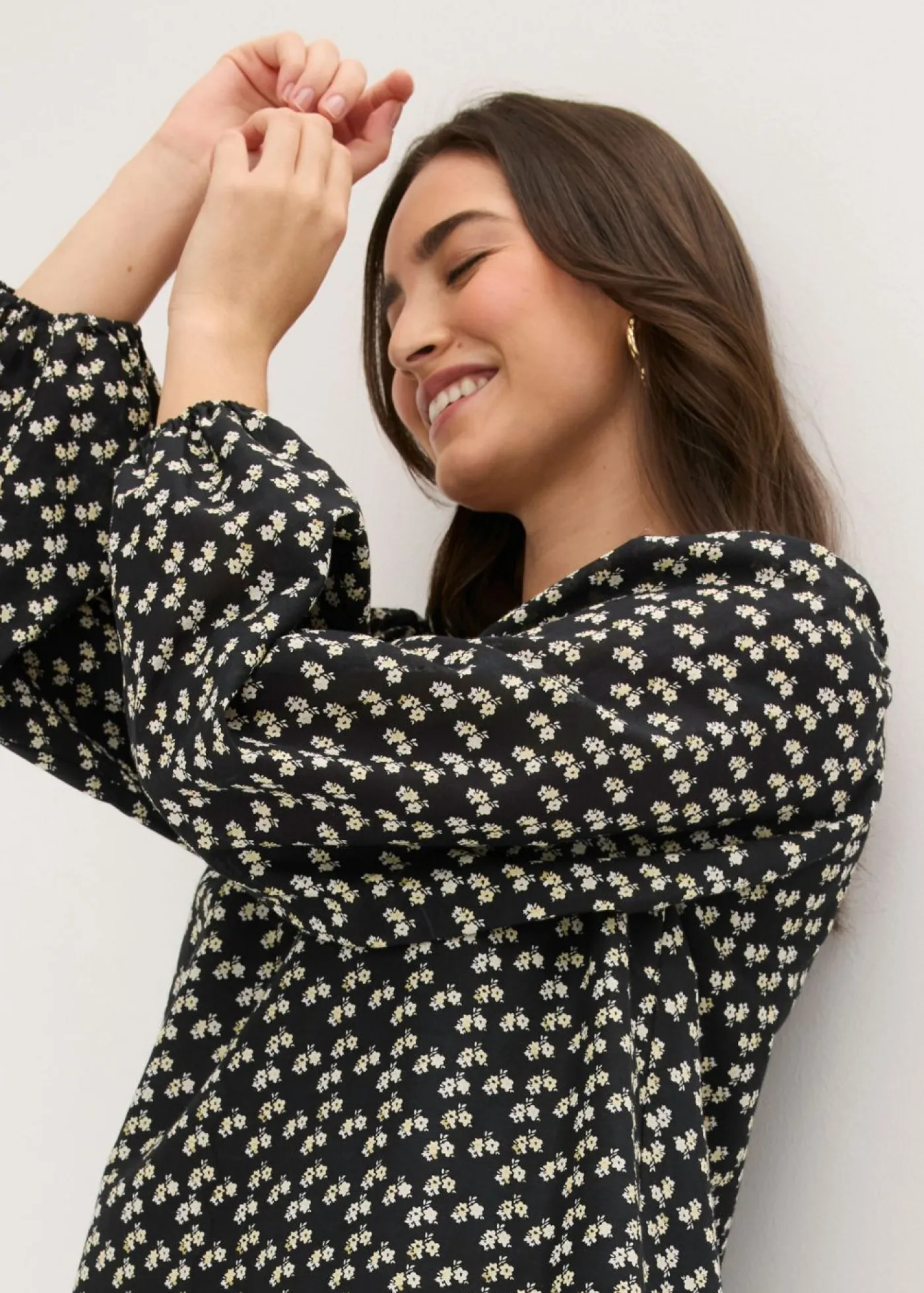 Mujer bonprix bonprix Vestido corto con estructura arrugada