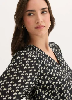 Mujer bonprix bonprix Vestido corto con estructura arrugada