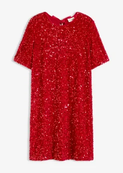 Mujer bonprix bonprix Vestido corto con lentejuelas