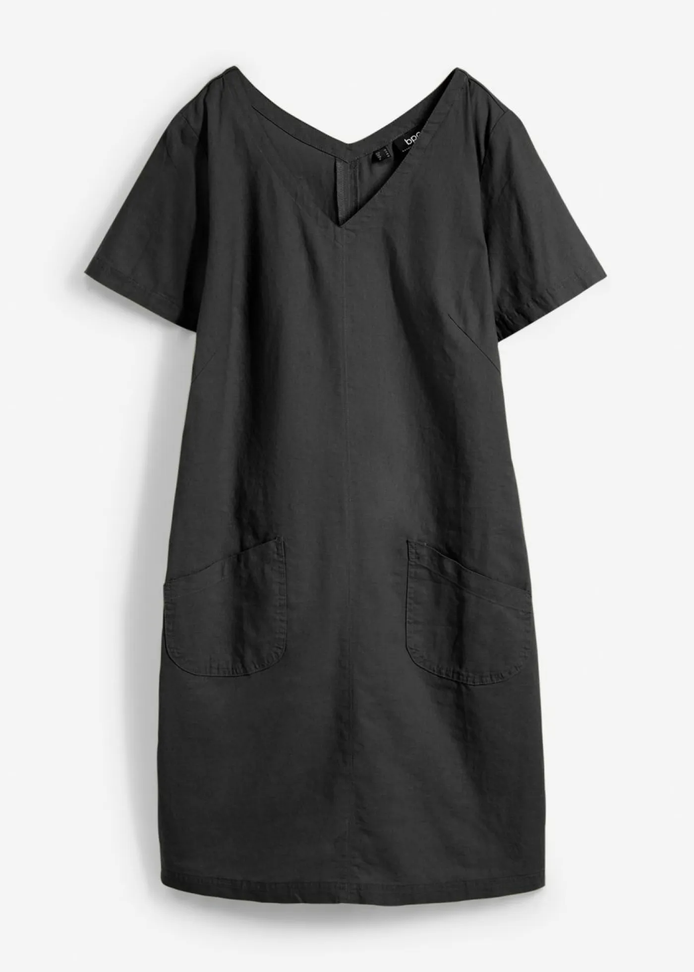 Mujer bonprix bonprix Vestido corto con lino