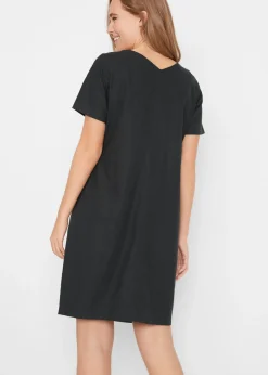 Mujer bonprix bonprix Vestido corto con lino