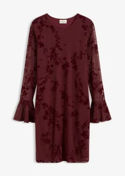 Mujer bonprix bonprix Vestido corto con malla